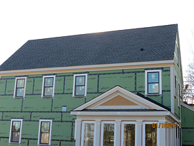 Zip wall sheathing