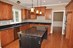 Kitchen view new home for sale