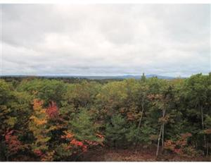 View in fall from 21 Maple Way, Boylston