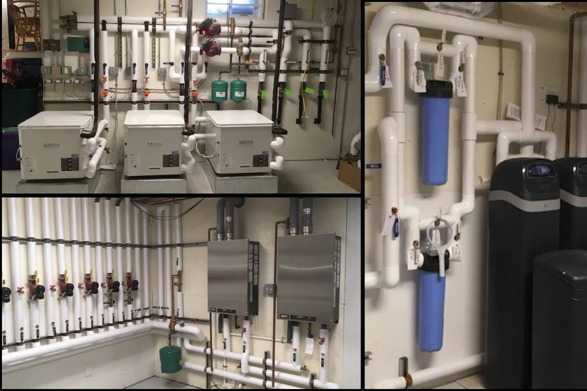 Image of a geothermal energy system installed in a custom home by Gilemore Building Co in Central MA