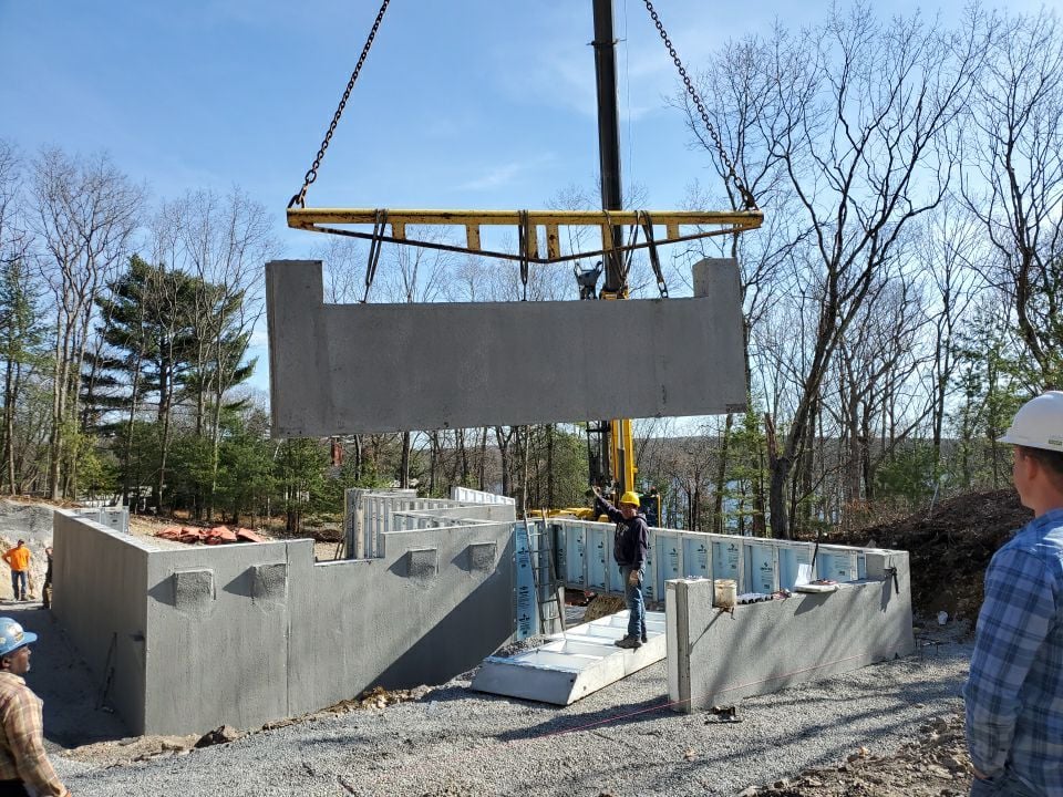 Photo of Foundation Panel Construction  - Wo