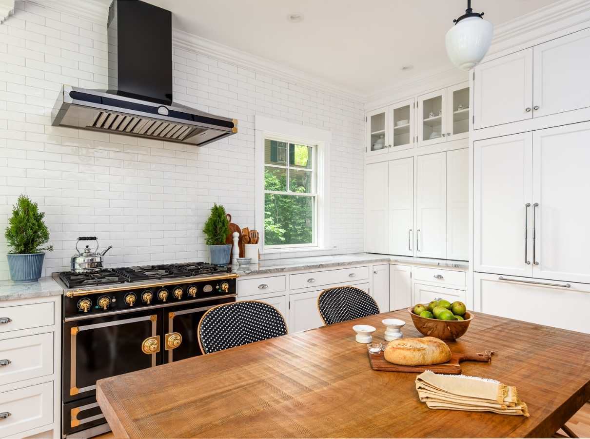 Image of a kitchen remodel by Gilmore Building Co. Image of a kitchen remodel by Gilmore Building Co.
